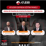 ATUDER Deprem Eğitim Paneli